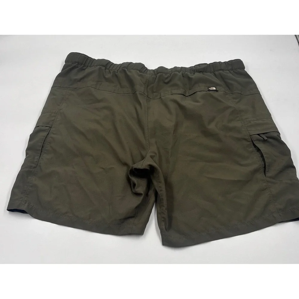 The North Face Men's‎ XXL Cargo Olive Green Belted Lined Hiking Outdoor Shorts